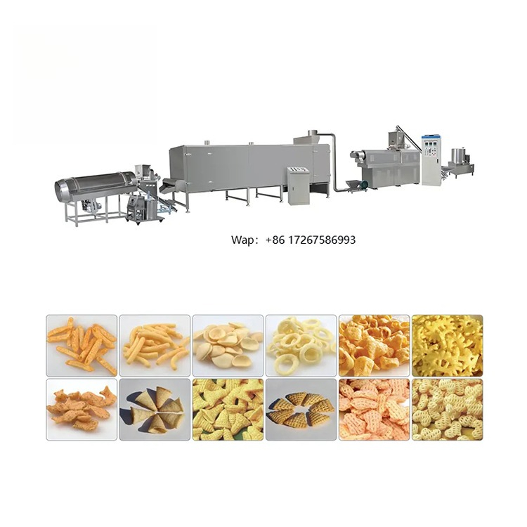Quality Food Snacks - Высококачественная многофункциональная линия для производства пшеницы,
