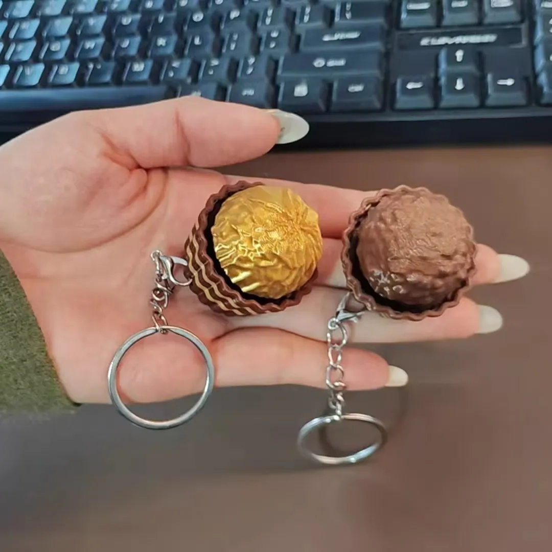 Food Grocery Snacks - Брелок-антистресс «Шоколадная клавиатура» из Дубая, кнопка-фиджет,
