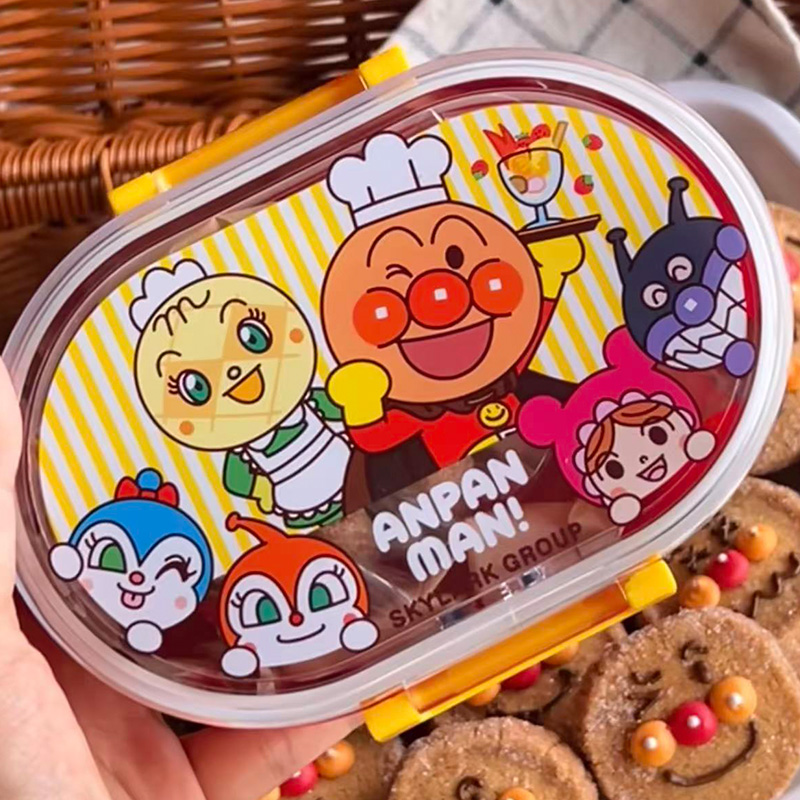 Food Grocery Snacks - Мультяшный ланч-бокс Аньпанман: портативный контейнер для