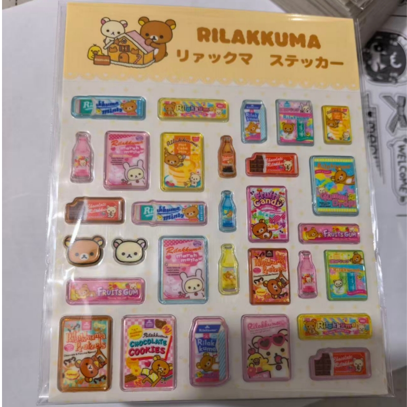 Новые мультяшные наклейки Rila – обзор и цена Food Grocery Snacks