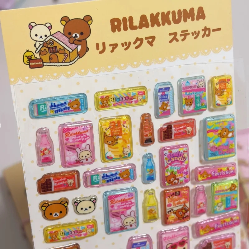 Новые мультяшные наклейки Rila – обзор и цена Food Grocery Snacks