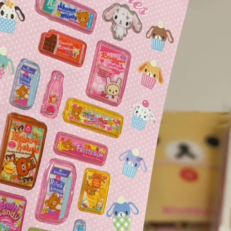 Новые мультяшные наклейки Rila – обзор и цена Food Grocery Snacks
