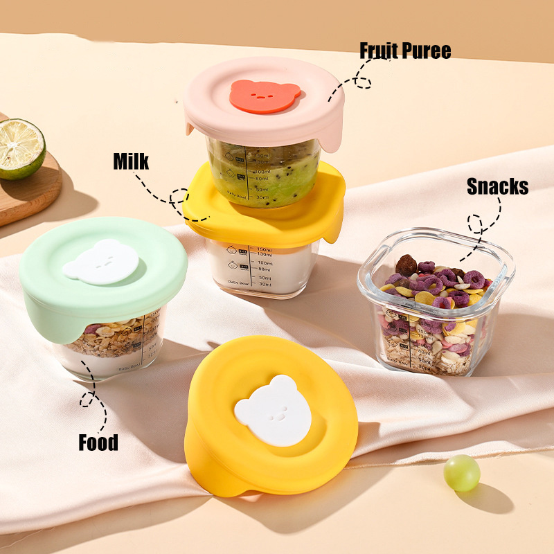 180 мл стеклянные банки для хр – обзор и цена Food Snacks For Toddlers